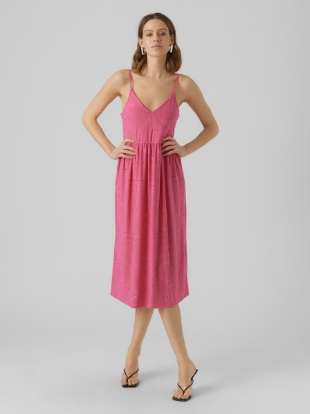 Vero Moda Rosa gemustertes Damenkleid VERO MODA Camil