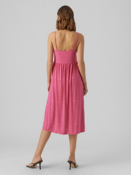 Vero Moda Rosa gemustertes Damenkleid VERO MODA Camil