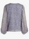 Vila Hellviolett gemusterte Damenbluse VILA Falia