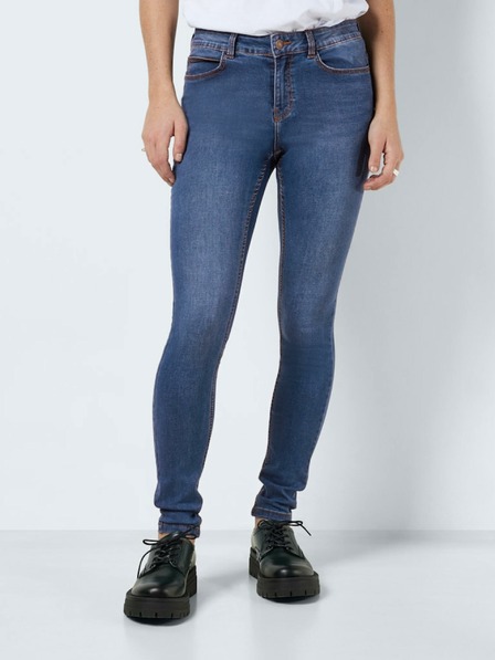 Noisy May Dunkelblaue Skinny Fit Jeans für Damen Noisy May Billie