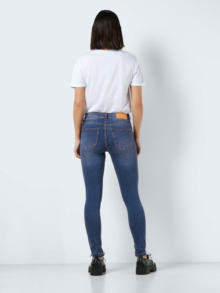 Noisy May Dunkelblaue Skinny Fit Jeans für Damen Noisy May Billie