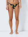 Noisy May Schwarzer gemusterter Damen-Bikiniunterteil Noisy May Tan