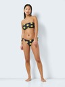 Noisy May Schwarzer gemusterter Damen-Bikiniunterteil Noisy May Tan