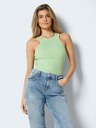 Noisy May Hellgrünes Damen-Basic-Tank-Top Noisy Maya