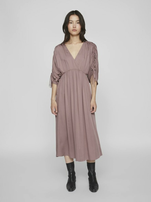 Vila Altrosa Damen-Midikleid VILA Matea