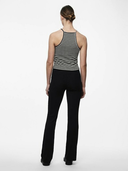 Pieces Schwarz-weiß gestreiftes Damen-Tank-Top Pieces Costina
