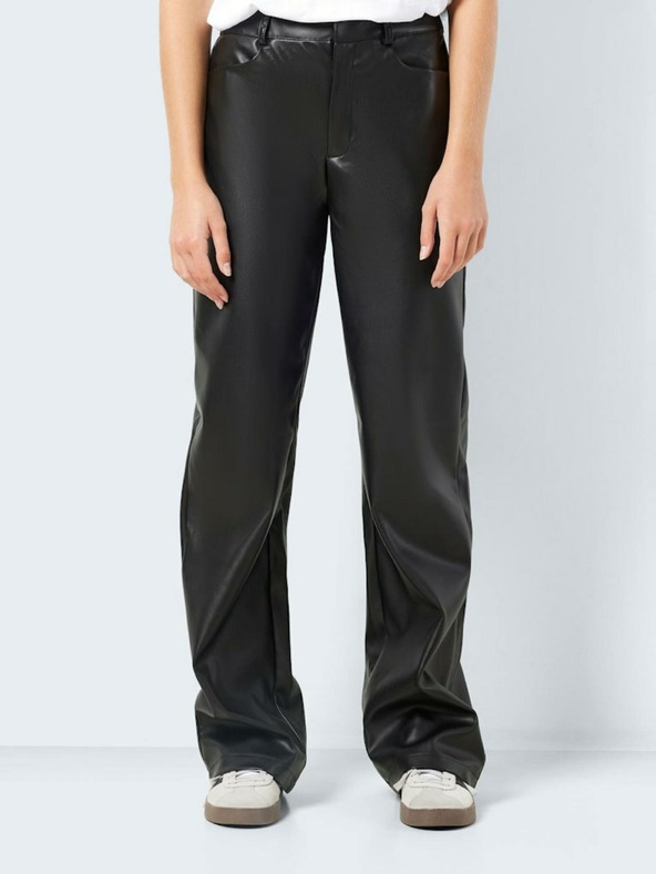 Noisy May Schwarze Damenlederhose Noisy May Andy
