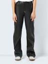 Noisy May Schwarze Damenlederhose Noisy May Andy