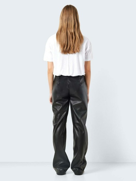 Noisy May Schwarze Damenlederhose Noisy May Andy