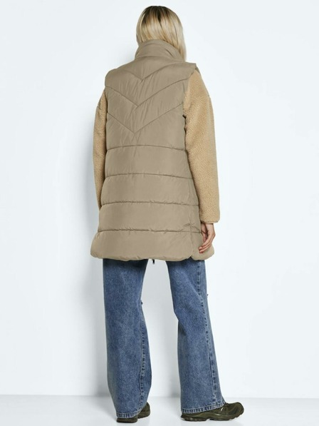 Noisy May Beige Damen Steppweste Noisy May Dalcon