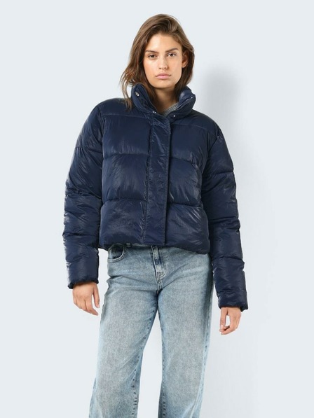 Noisy May Dunkelblaue Damen-Winter-Steppjacke Noisy May Harper
