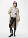 Pieces Schwarze Kunstleder-Leggings Pieces Shiny