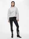 Pieces Schwarze Kunstleder-Leggings Pieces Shiny