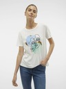 Vero Moda Vero Moda Cremefarbenes Damenhemd Facey