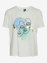 Vero Moda Vero Moda Cremefarbenes Damenhemd Facey