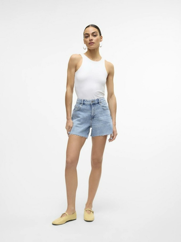 Vero Moda Hellblaue Damen Denim Shorts Vero Moda Tess