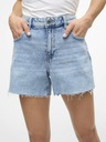 Vero Moda Hellblaue Damen Denim Shorts Vero Moda Tess