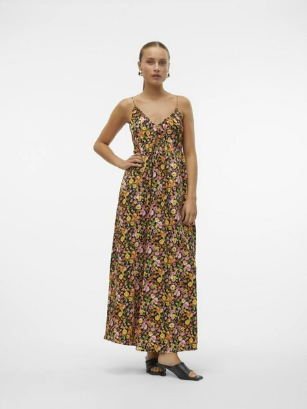 Vero Moda Vero Moda Page Gelb und Orange geblümtes Maxikleid für Damen