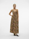 Vero Moda Vero Moda Page Gelb und Orange geblümtes Maxikleid für Damen
