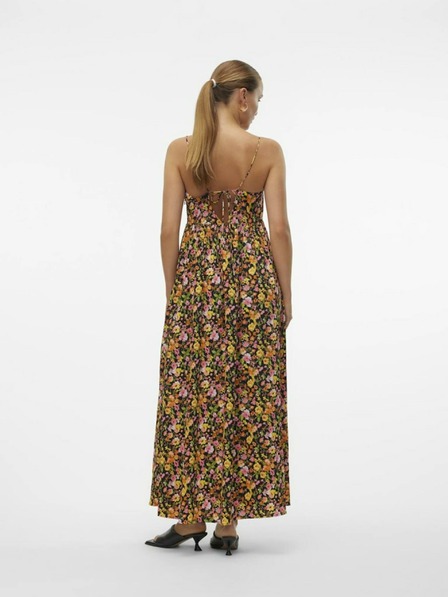 Vero Moda Vero Moda Page Gelb und Orange geblümtes Maxikleid für Damen