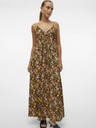 Vero Moda Vero Moda Page Gelb und Orange geblümtes Maxikleid für Damen