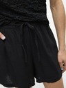 Vero Moda Schwarze Damen-Shorts aus Leinen Vero Moda Linn