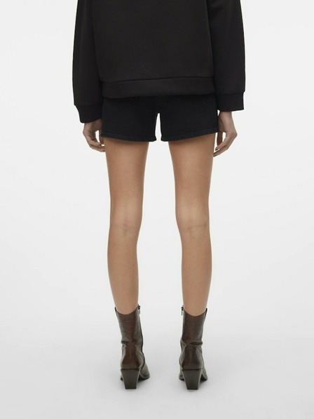 Vero Moda Schwarze Damen-Denim-Shorts Vero Moda Tess