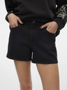 Vero Moda Schwarze Damen-Denim-Shorts Vero Moda Tess
