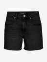 Vero Moda Schwarze Damen-Denim-Shorts Vero Moda Tess