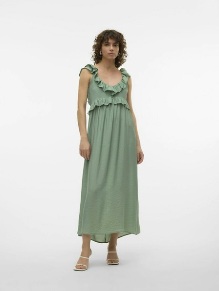Vero Moda Dunkelgrünes Maxikleid für Damen Vero Moda Josie