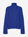 AWARE by VERO MODA Blauer Damen-Rollkragenpullover AWARE by VERO MODA Gisela