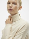AWARE by VERO MODA Cremefarbener Damen-Rollkragenpullover AWARE von VERO MODA Gisela
