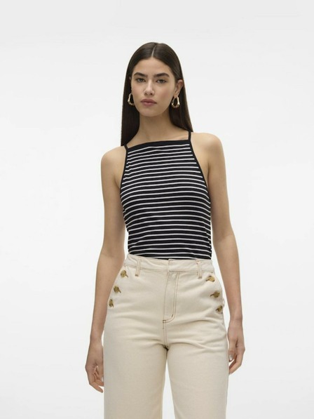 AWARE by VERO MODA Schwarzes gestreiftes Damen-Tank-Top AWARE by VERO MODA Wett