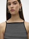 AWARE by VERO MODA Schwarzes gestreiftes Damen-Tank-Top AWARE by VERO MODA Wett