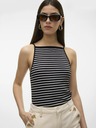 AWARE by VERO MODA Schwarzes gestreiftes Damen-Tank-Top AWARE by VERO MODA Wett