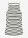 AWARE by VERO MODA Weißes gestreiftes Damen-Tank-Top AWARE by VERO MODA Wett