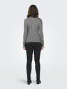 ONLY Grau ONLY Louisa Leichter Pullover mit Rippstrick