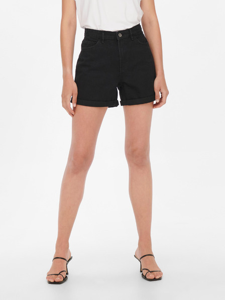 ONLY Schwarze Jeansshorts ONLY Vega