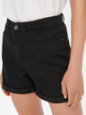 ONLY Schwarze Jeansshorts ONLY Vega