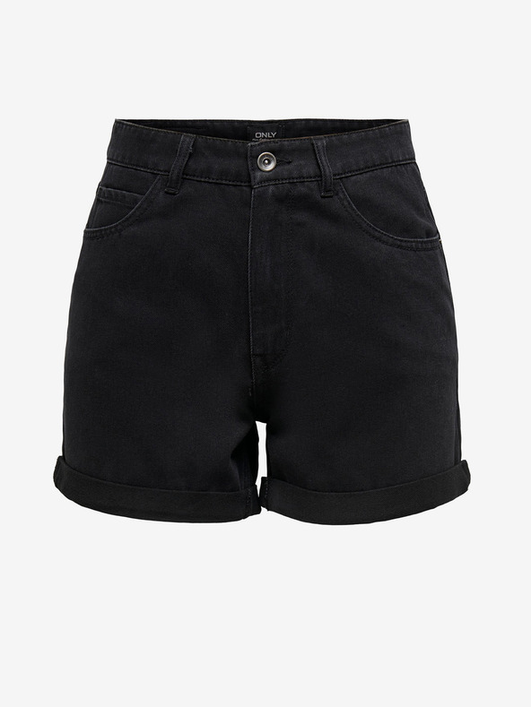 ONLY Schwarze Jeansshorts ONLY Vega