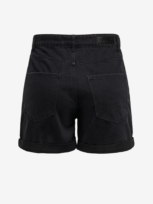 ONLY Schwarze Jeansshorts ONLY Vega