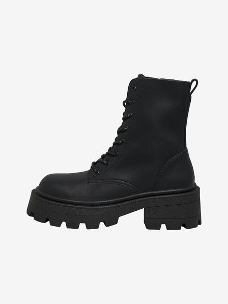 ONLY Schwarze Ankle Boots ONLY Banyu