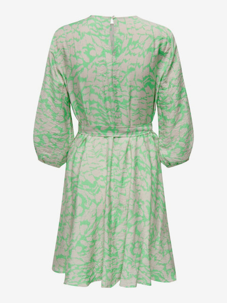 ONLY Hellgrünes gemustertes Damenkleid ONLY Celina