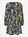 ONLY Blau-orange gemustertes Kleid für Damen ONLY Nova