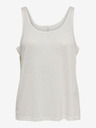 ONLY Weißes Damen-Tank-Top ONLY Frida