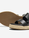 ONLY Schwarze Plateausandalen für Damen ONLY Minerva-1