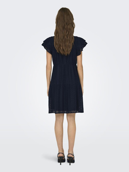 ONLY Dunkelblaues Damen-Spitzenkleid ONLY Helena