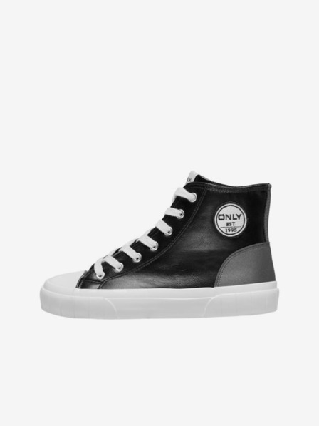 ONLY Schwarze Damen-Knöchel-Turnschuhe ONLY Liv