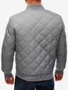 Edoti Herren Übergangs-Bomberjacke C - grau
