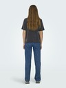 ONLY Schwarzes Damen-T-Shirt ONLY Lulu